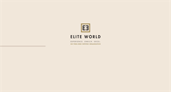 Desktop Screenshot of eliteworld.in