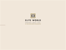 Tablet Screenshot of eliteworld.in